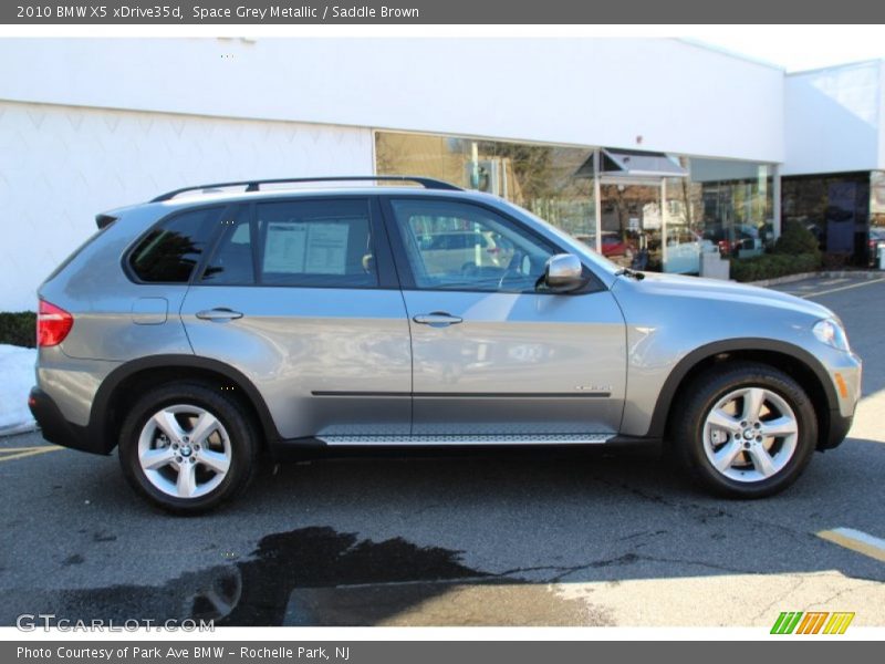 Space Grey Metallic / Saddle Brown 2010 BMW X5 xDrive35d