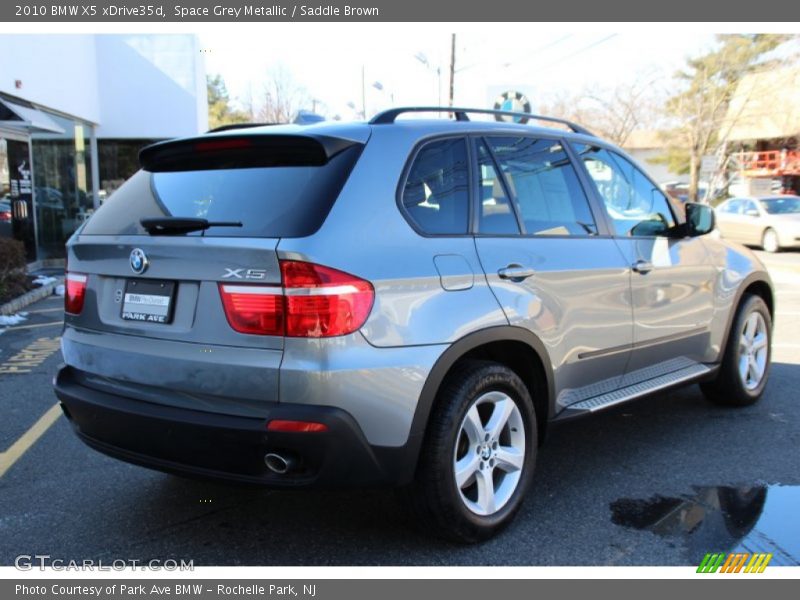 Space Grey Metallic / Saddle Brown 2010 BMW X5 xDrive35d