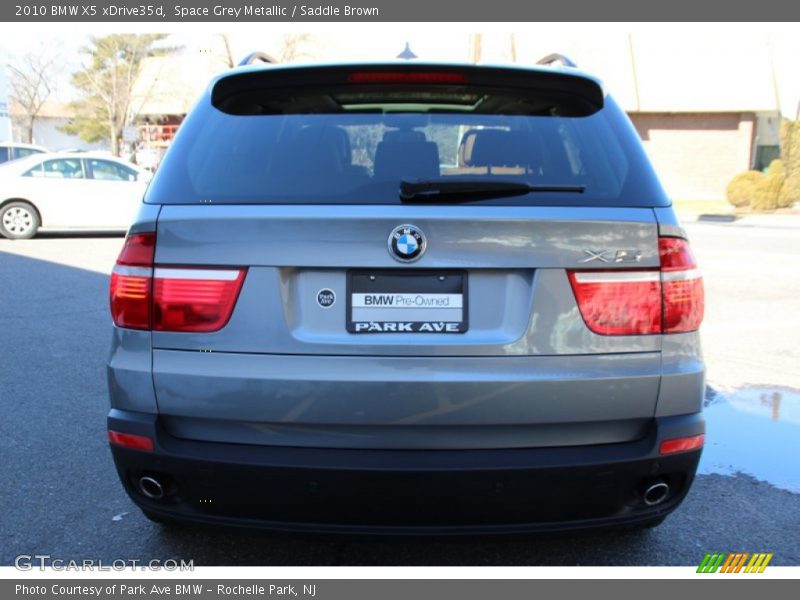Space Grey Metallic / Saddle Brown 2010 BMW X5 xDrive35d