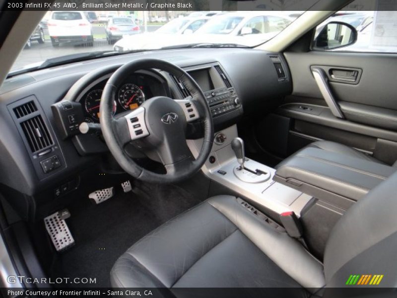  2003 FX 45 AWD Graphite Black Interior