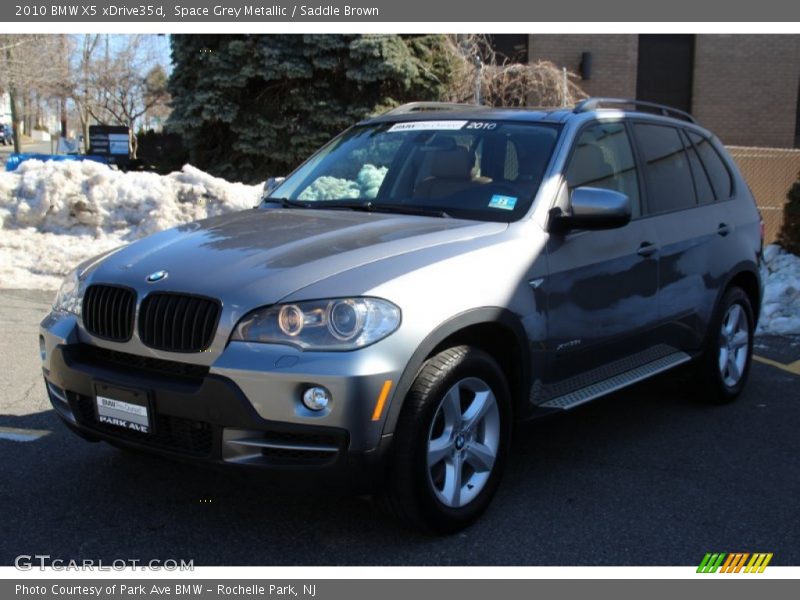 Space Grey Metallic / Saddle Brown 2010 BMW X5 xDrive35d