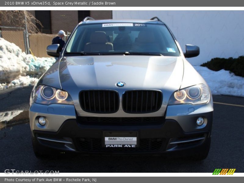 Space Grey Metallic / Saddle Brown 2010 BMW X5 xDrive35d