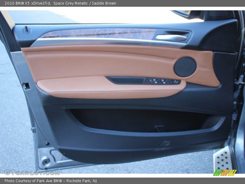 Space Grey Metallic / Saddle Brown 2010 BMW X5 xDrive35d