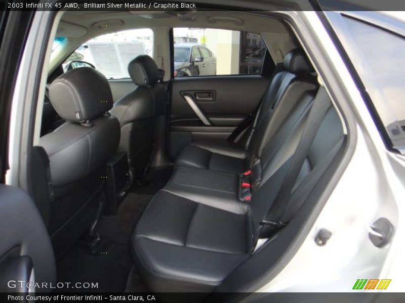 Rear Seat of 2003 FX 45 AWD