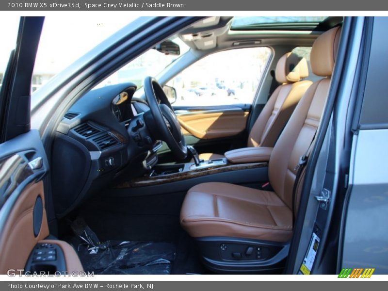 Space Grey Metallic / Saddle Brown 2010 BMW X5 xDrive35d