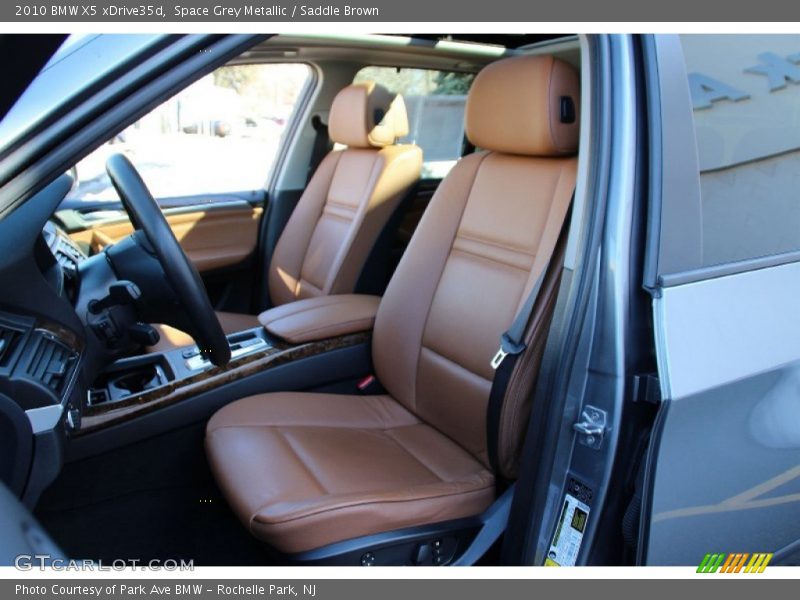 Space Grey Metallic / Saddle Brown 2010 BMW X5 xDrive35d