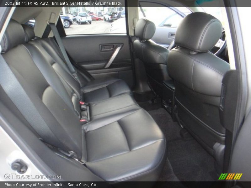 Rear Seat of 2003 FX 45 AWD