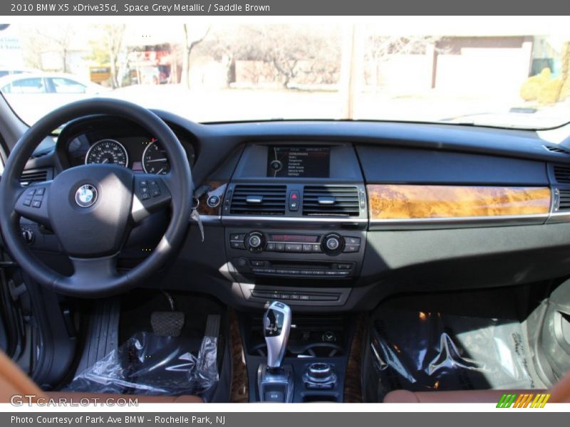 Space Grey Metallic / Saddle Brown 2010 BMW X5 xDrive35d