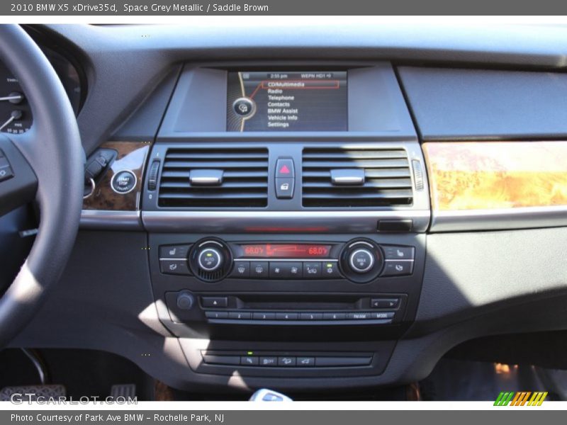 Space Grey Metallic / Saddle Brown 2010 BMW X5 xDrive35d