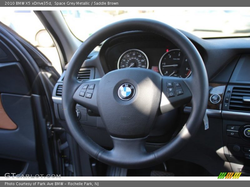 Space Grey Metallic / Saddle Brown 2010 BMW X5 xDrive35d