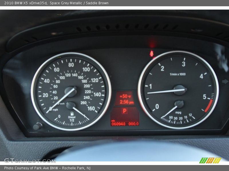Space Grey Metallic / Saddle Brown 2010 BMW X5 xDrive35d
