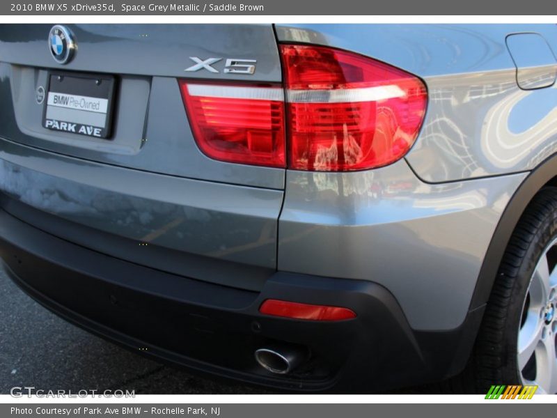 Space Grey Metallic / Saddle Brown 2010 BMW X5 xDrive35d