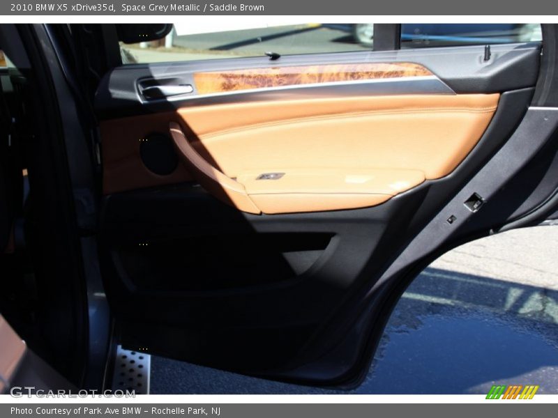 Space Grey Metallic / Saddle Brown 2010 BMW X5 xDrive35d