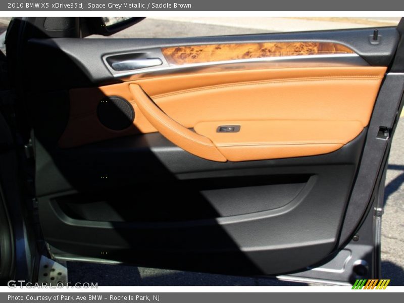 Space Grey Metallic / Saddle Brown 2010 BMW X5 xDrive35d