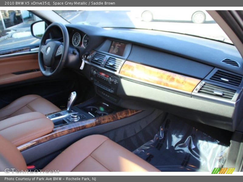 Space Grey Metallic / Saddle Brown 2010 BMW X5 xDrive35d