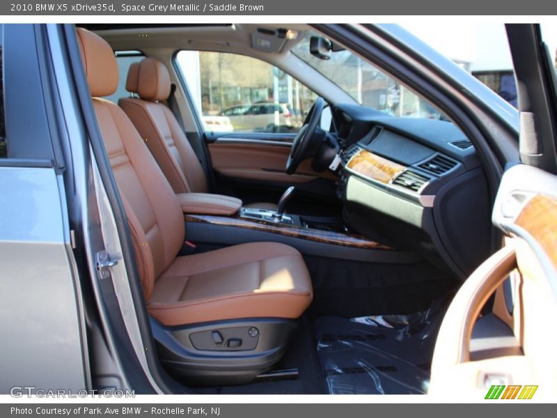 Space Grey Metallic / Saddle Brown 2010 BMW X5 xDrive35d