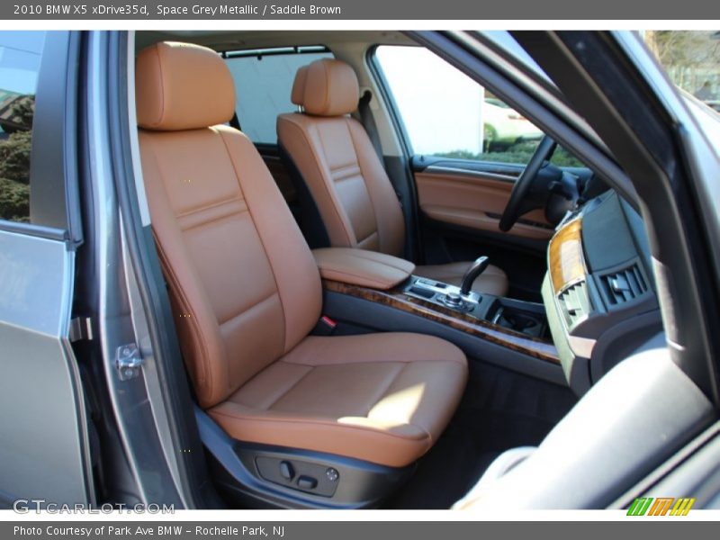 Space Grey Metallic / Saddle Brown 2010 BMW X5 xDrive35d