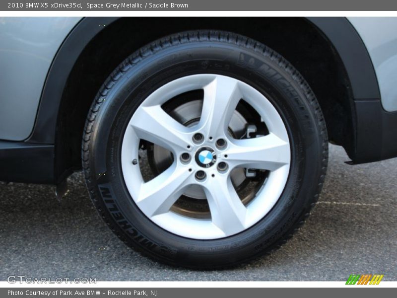 Space Grey Metallic / Saddle Brown 2010 BMW X5 xDrive35d