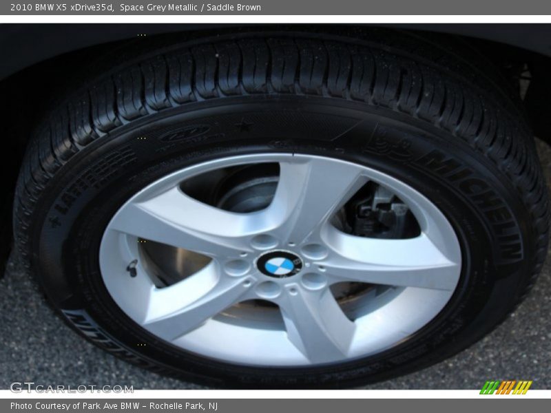 Space Grey Metallic / Saddle Brown 2010 BMW X5 xDrive35d
