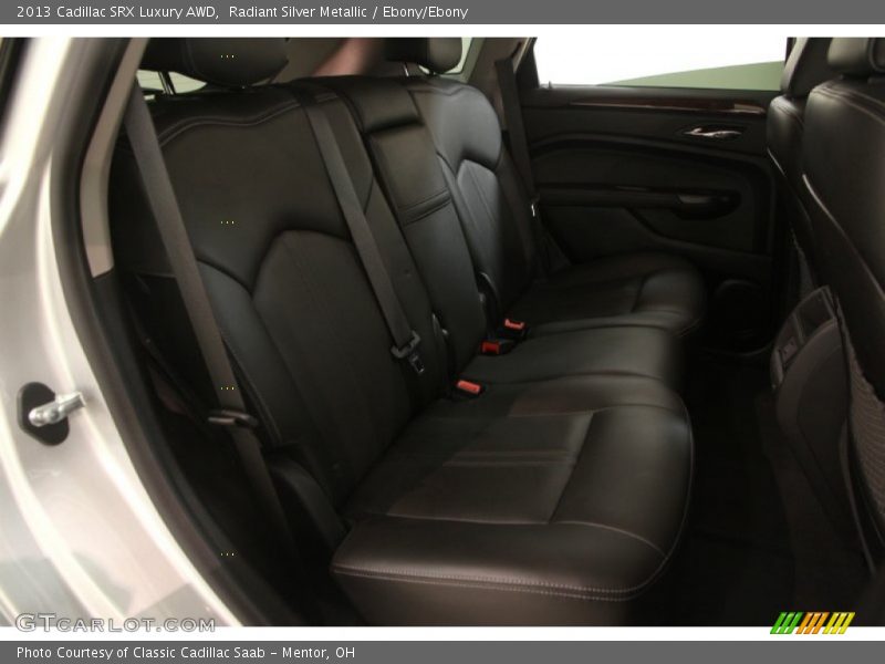 Radiant Silver Metallic / Ebony/Ebony 2013 Cadillac SRX Luxury AWD
