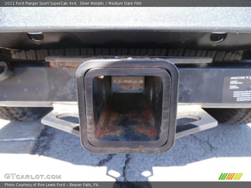 Silver Metallic / Medium Dark Flint 2011 Ford Ranger Sport SuperCab 4x4