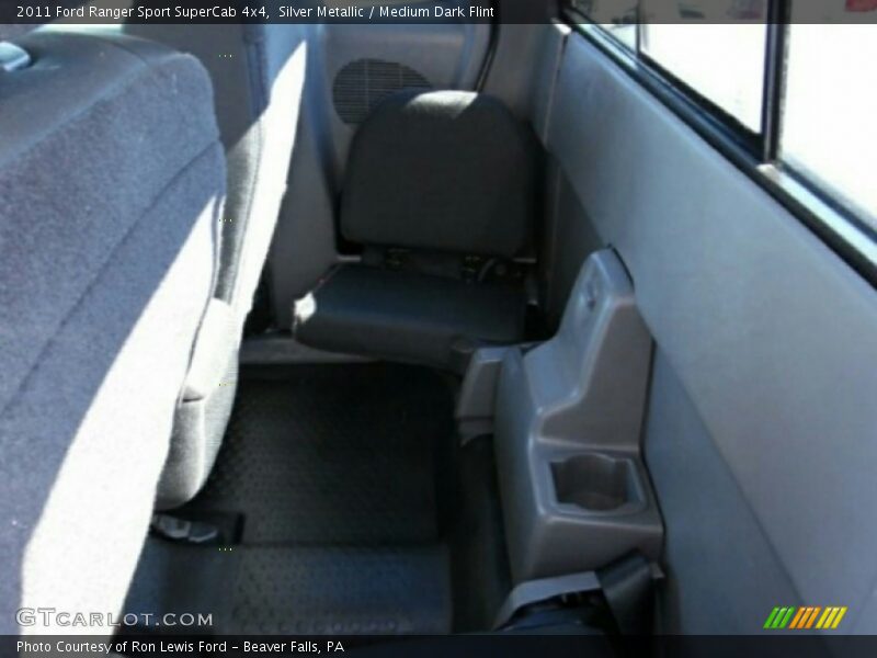 Silver Metallic / Medium Dark Flint 2011 Ford Ranger Sport SuperCab 4x4