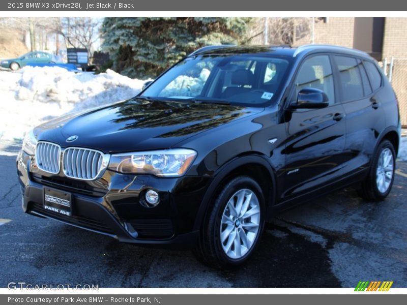 Jet Black / Black 2015 BMW X3 xDrive28i