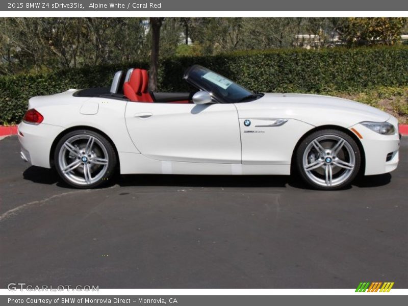  2015 Z4 sDrive35is Alpine White