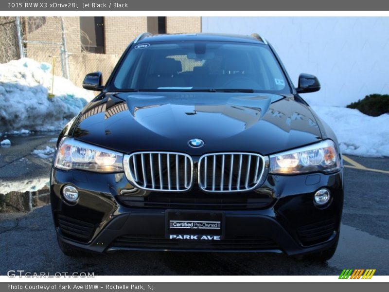 Jet Black / Black 2015 BMW X3 xDrive28i