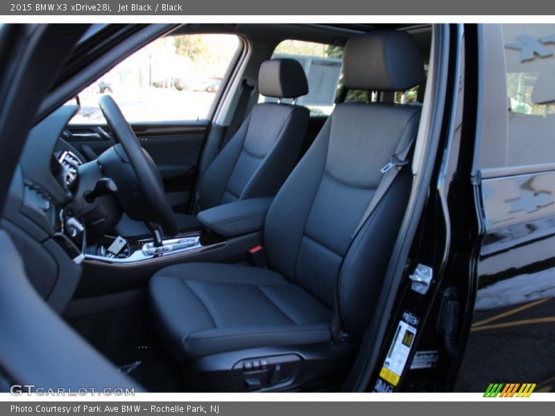 Jet Black / Black 2015 BMW X3 xDrive28i