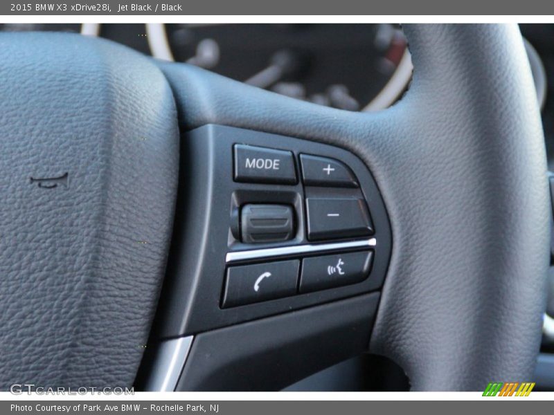 Jet Black / Black 2015 BMW X3 xDrive28i