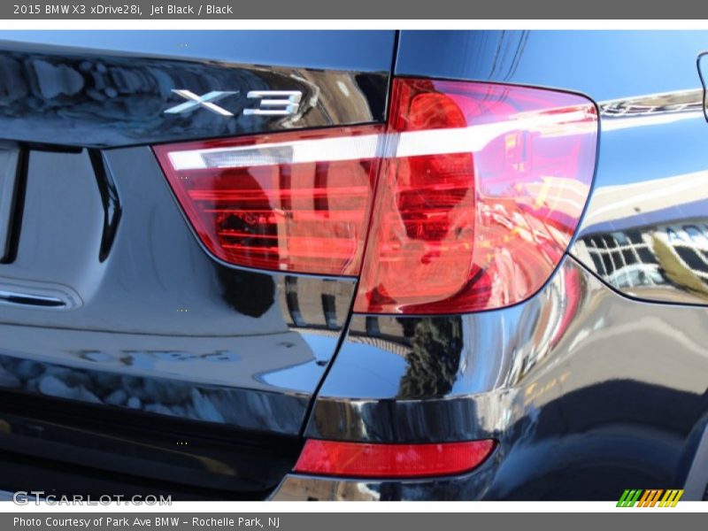 Jet Black / Black 2015 BMW X3 xDrive28i