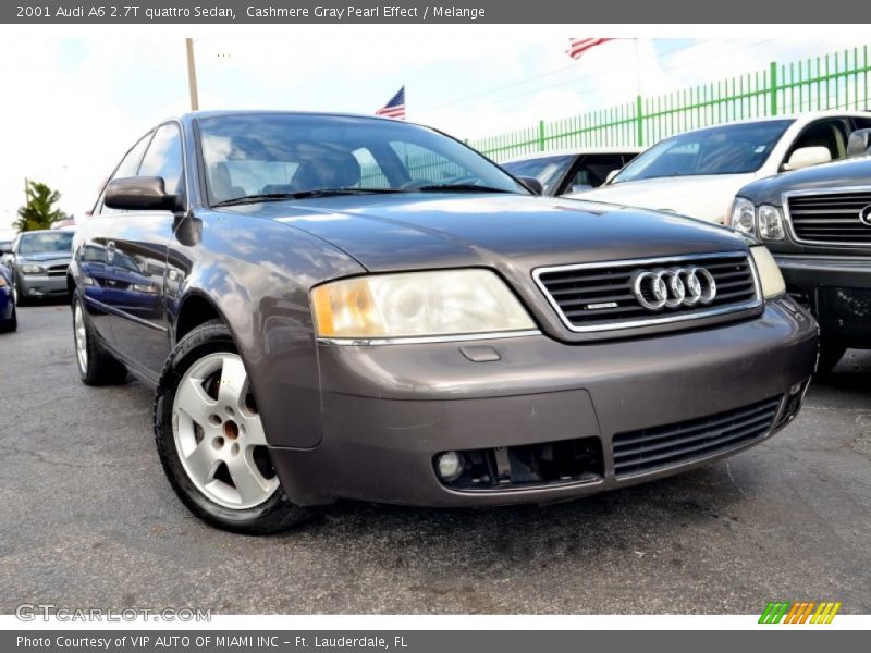 Cashmere Gray Pearl Effect / Melange 2001 Audi A6 2.7T quattro Sedan