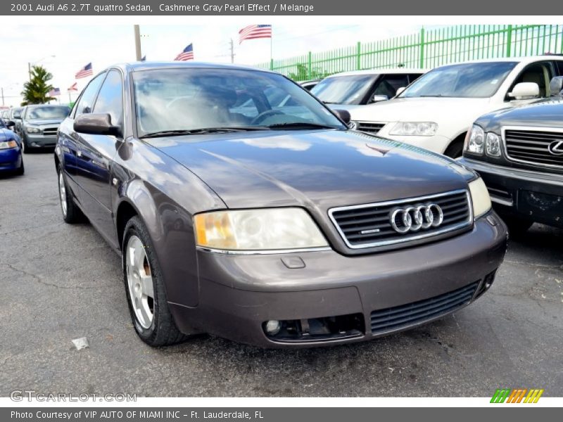 Cashmere Gray Pearl Effect / Melange 2001 Audi A6 2.7T quattro Sedan