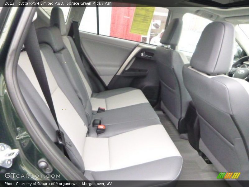 Spruce Green Mica / Ash 2013 Toyota RAV4 Limited AWD