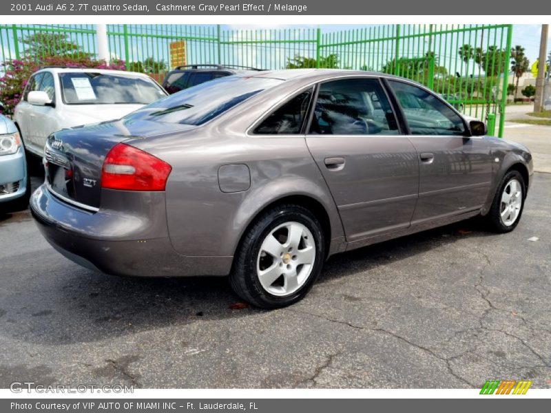 Cashmere Gray Pearl Effect / Melange 2001 Audi A6 2.7T quattro Sedan