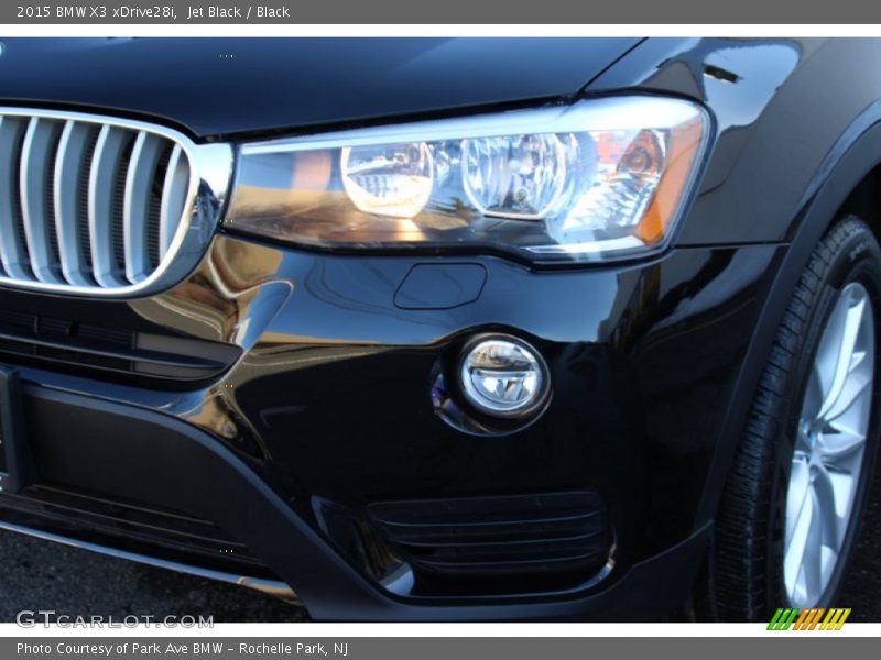 Jet Black / Black 2015 BMW X3 xDrive28i