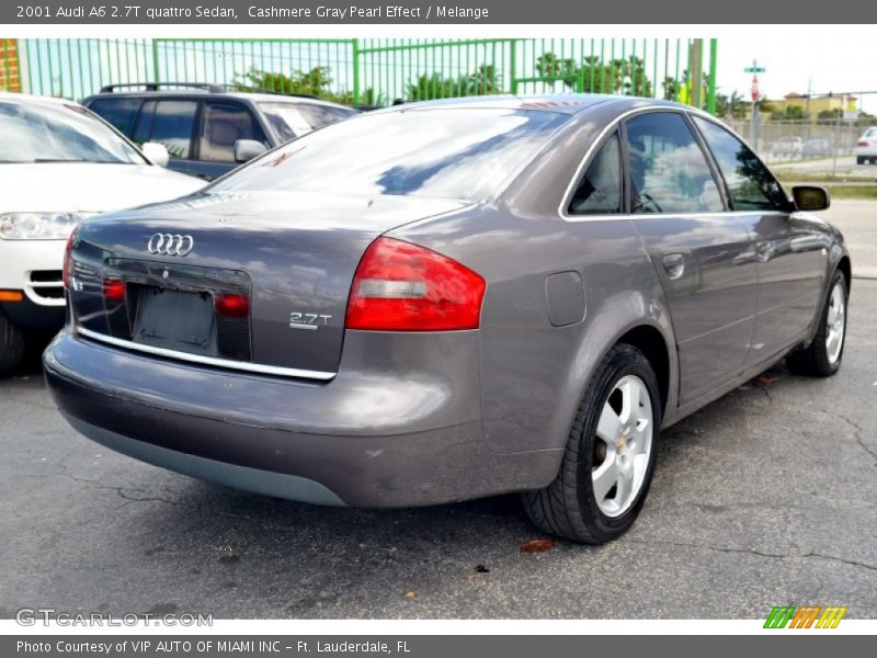 Cashmere Gray Pearl Effect / Melange 2001 Audi A6 2.7T quattro Sedan