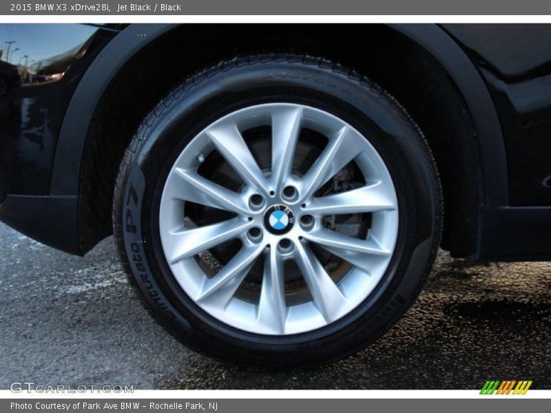 Jet Black / Black 2015 BMW X3 xDrive28i
