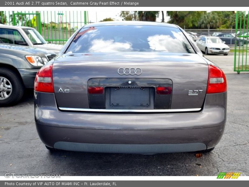 Cashmere Gray Pearl Effect / Melange 2001 Audi A6 2.7T quattro Sedan