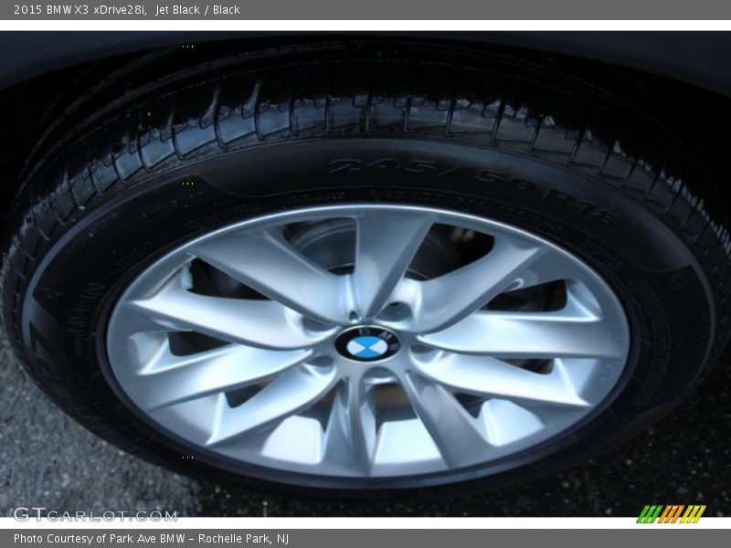 Jet Black / Black 2015 BMW X3 xDrive28i