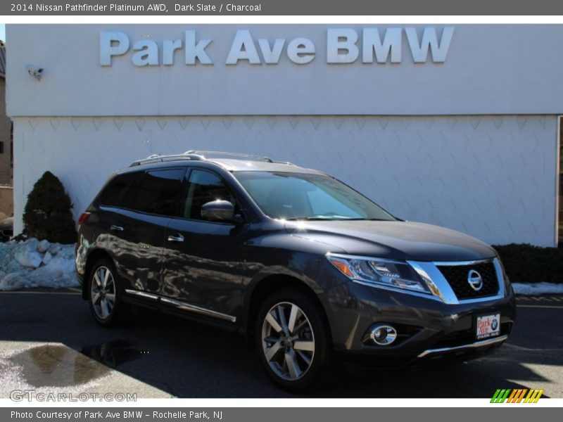 Dark Slate / Charcoal 2014 Nissan Pathfinder Platinum AWD