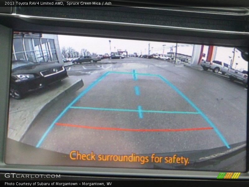 Spruce Green Mica / Ash 2013 Toyota RAV4 Limited AWD