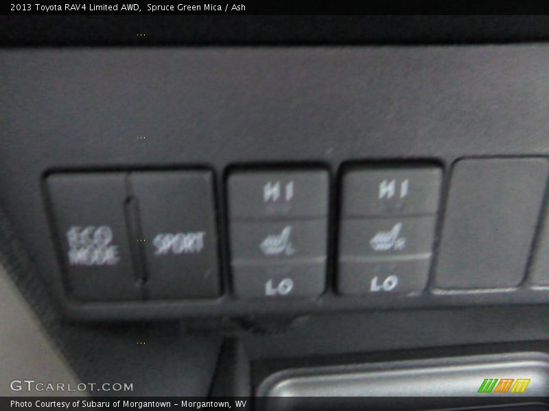 Spruce Green Mica / Ash 2013 Toyota RAV4 Limited AWD
