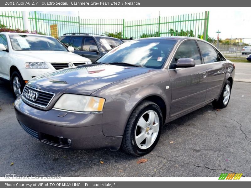 Cashmere Gray Pearl Effect / Melange 2001 Audi A6 2.7T quattro Sedan