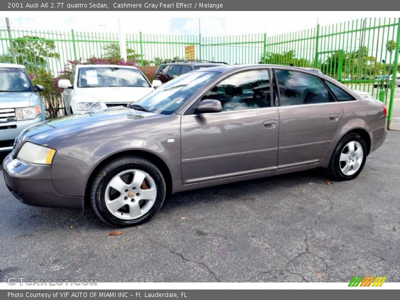 Cashmere Gray Pearl Effect / Melange 2001 Audi A6 2.7T quattro Sedan