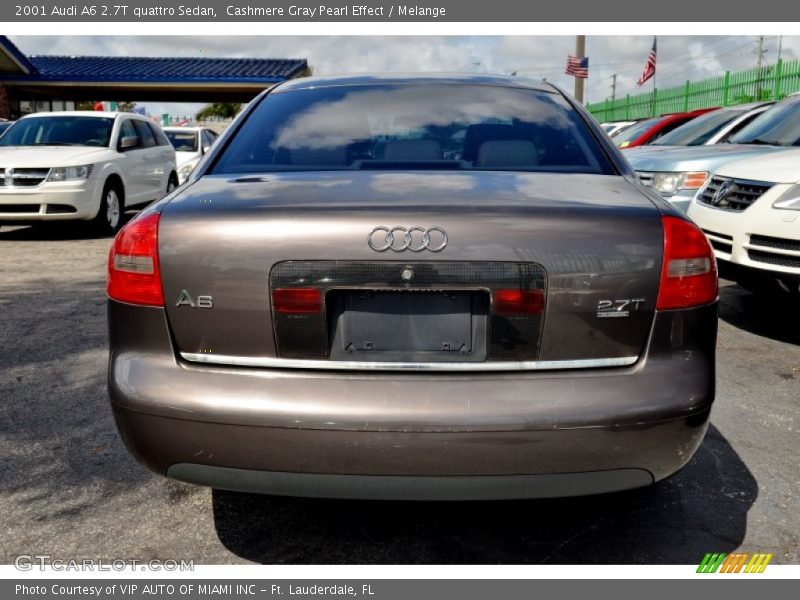 Cashmere Gray Pearl Effect / Melange 2001 Audi A6 2.7T quattro Sedan