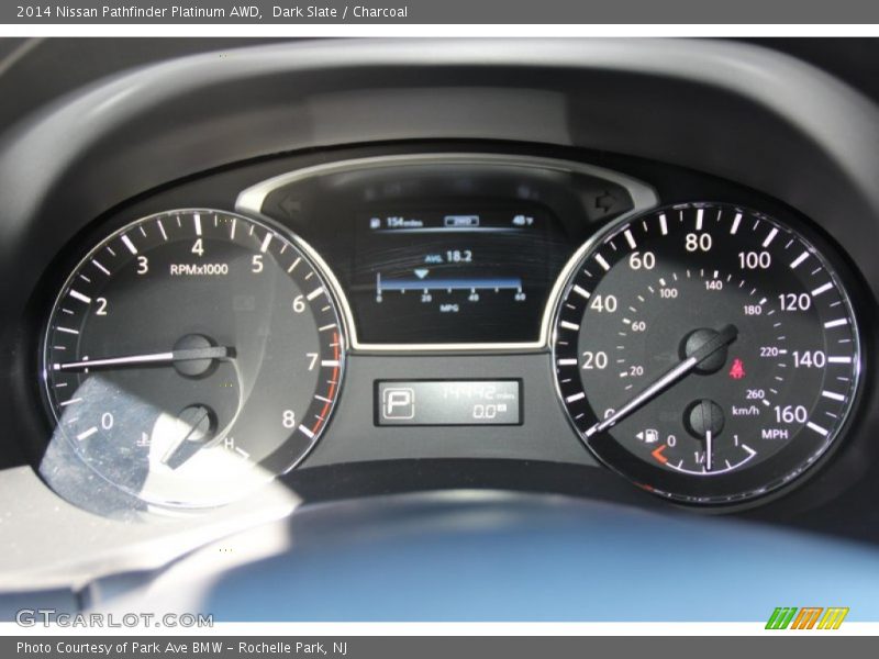 Dark Slate / Charcoal 2014 Nissan Pathfinder Platinum AWD