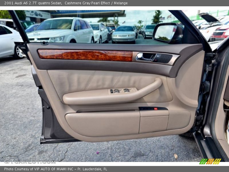 Cashmere Gray Pearl Effect / Melange 2001 Audi A6 2.7T quattro Sedan