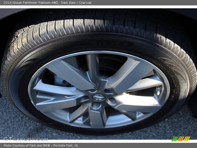 Dark Slate / Charcoal 2014 Nissan Pathfinder Platinum AWD